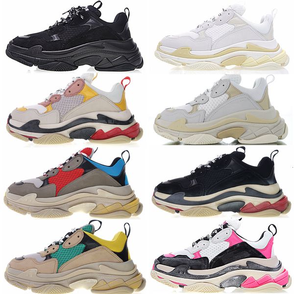 2019 fashion paris 17fw triple s sneaker beige white black pink triple s casual dad shoes for men s women designer shoes
2019 fashion paris 17fw triple s sneaker beige white black pink triple s casual dad shoes for men s women designer shoes
