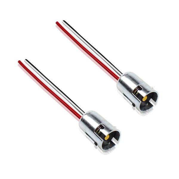 dyoung 2pcs 1156 ba15s 7506 p21w 2056 plug metal base bulb socket lamp holder auto parts male to bus connector copper core wire
dyoung 2pcs 1156 ba15s 7506 p21w 2056 plug metal base bulb socket lamp holder auto parts male to bus connector copper core wire
