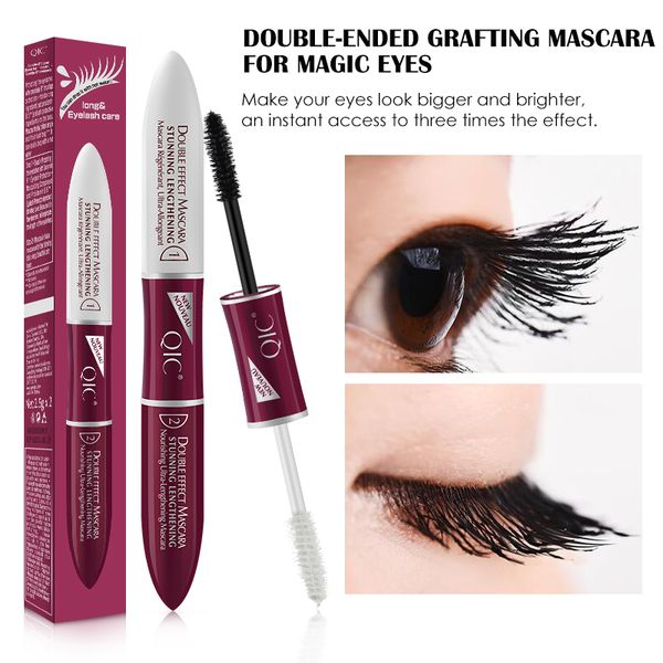 qic double head mascara 4d silk grafting grows waterproof slender long thick curls mascara without smudge mascara makeup dropshipping j1901
qic double head mascara 4d silk grafting grows waterproof slender long thick curls mascara without smudge mascara makeup dropshipping j1901