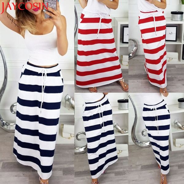 klv new high waist elegant skirt long skirts women faldas saia womens fashion stripe hight waist maxi long skirt st10, Black
klv new high waist elegant skirt long skirts women faldas saia womens fashion stripe hight waist maxi long skirt st10, Black
