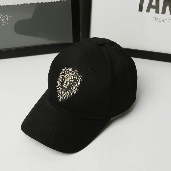 women men solid color cotton hat lion embroidery pattern baseball cap fashion casual adjustable sunscreen caps, Blue;gray
women men solid color cotton hat lion embroidery pattern baseball cap fashion casual adjustable sunscreen caps, Blue;gray