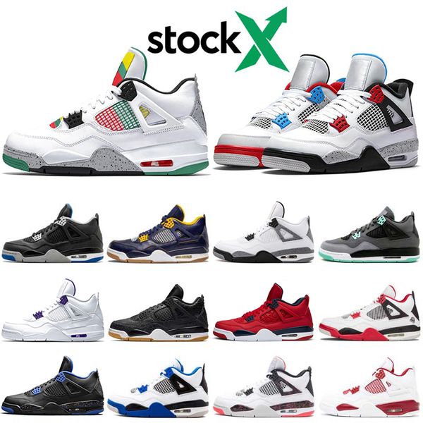 stock x mens 4 4s basketball shoes carnival what the white cement motosports royalty mens designer trainers sports sneakers 7-13
stock x mens 4 4s basketball shoes carnival what the white cement motosports royalty mens designer trainers sports sneakers 7-13