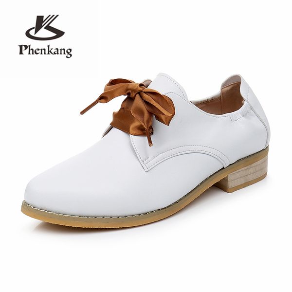 women genuine leather casual flats lady shoes creepers handmade oxford shoes for women vintage black white 2020 spring
women genuine leather casual flats lady shoes creepers handmade oxford shoes for women vintage black white 2020 spring