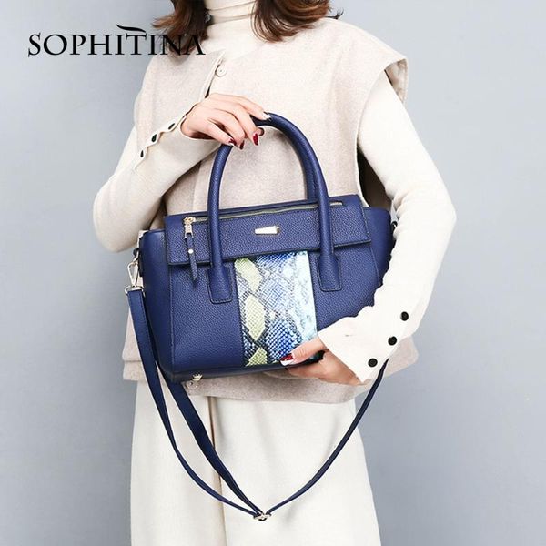 sophitina fashion women handbags python print western style versatile large capacity bags adjustable shoulder strap handbags e42
sophitina fashion women handbags python print western style versatile large capacity bags adjustable shoulder strap handbags e42