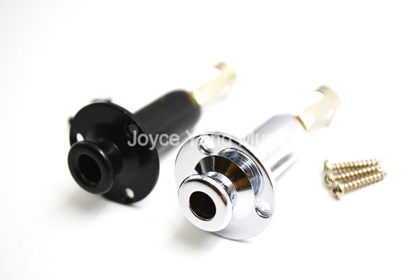 niko silver/black aoustic guitar threaded cylinder output jack plug socket plate 1/4" 6.35mm pickup output jack
niko silver/black aoustic guitar threaded cylinder output jack plug socket plate 1/4" 6.35mm pickup output jack