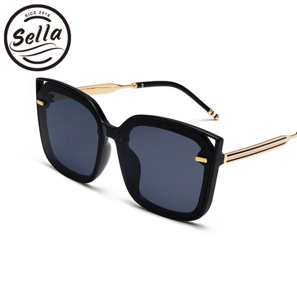 sella retro fashion women oversized square sunglasses trending classic vintage gradient lens pink purple summer sun glasses, White;black
sella retro fashion women oversized square sunglasses trending classic vintage gradient lens pink purple summer sun glasses, White;black