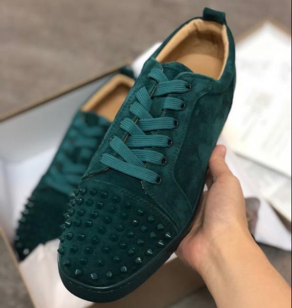 2019 new special occasion leather rivet shoes junior studded spikes sneakers mens lace-up red sole trainers mens casual party shoes 36-47, Black
2019 new special occasion leather rivet shoes junior studded spikes sneakers mens lace-up red sole trainers mens casual party shoes 36-47, Black