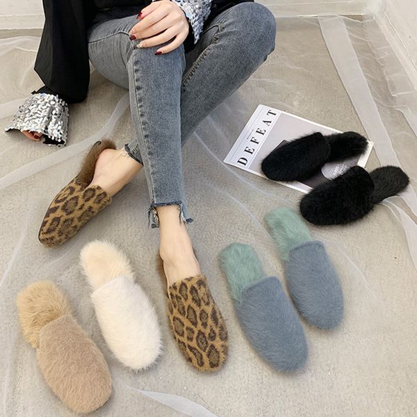 loafers shoes cover toe woman's slippers fur flip flops flock mules for women 2019 butterfly-knot luxury slides new plush flat, Black
loafers shoes cover toe woman's slippers fur flip flops flock mules for women 2019 butterfly-knot luxury slides new plush flat, Black