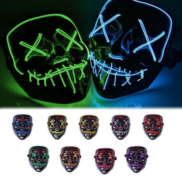 halloween led mask portable halloween dj party light up glowing masks fluorescent fake luminous party costume purge masks
halloween led mask portable halloween dj party light up glowing masks fluorescent fake luminous party costume purge masks