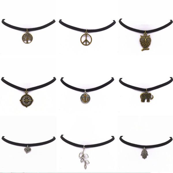 new torques pure black velvet leather vintage retro pendant necklace maxi statement chokers necklace for women 2019 jewelry, Golden;silver
new torques pure black velvet leather vintage retro pendant necklace maxi statement chokers necklace for women 2019 jewelry, Golden;silver