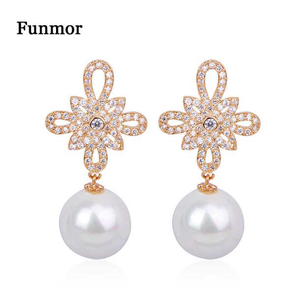 funmor роскошные моделируется-жемчужина серьги циркон падения мотаться серьги для женщин девушки свадебные помолвки банкетный ювелирные изде, Silver
funmor роскошные моделируется-жемчужина серьги циркон падения мотаться серьги для женщин девушки свадебные помолвки банкетный ювелирные изде, Silver