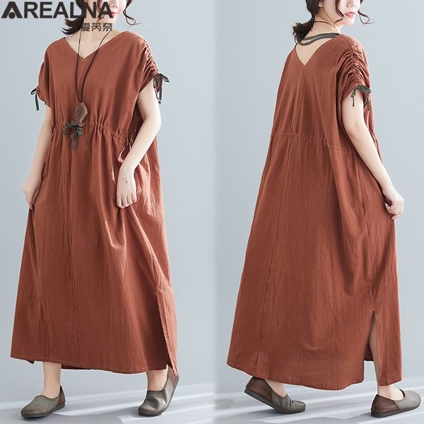 summer vintage dress women cotton linen drawstring party long dress loose womens dresses fashion tide vestidos robe femme, Black;gray
summer vintage dress women cotton linen drawstring party long dress loose womens dresses fashion tide vestidos robe femme, Black;gray