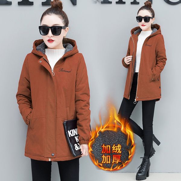 short cotton coat women's 2019 new style korean-style loose fashion winter cotton-padded clothes brushed and thick padded trench, Blue;black
short cotton coat women's 2019 new style korean-style loose fashion winter cotton-padded clothes brushed and thick padded trench, Blue;black