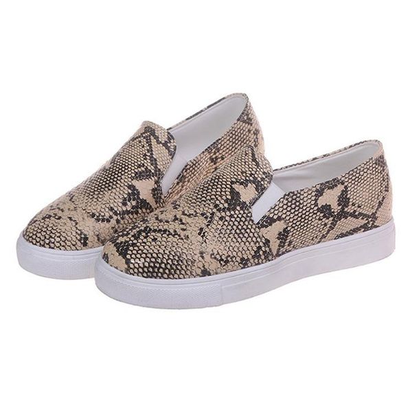 shallow women loafers snake print ladies round toe streetwear casual fashion moccasins sneakers slip on pu leather flat shoes, Black
shallow women loafers snake print ladies round toe streetwear casual fashion moccasins sneakers slip on pu leather flat shoes, Black