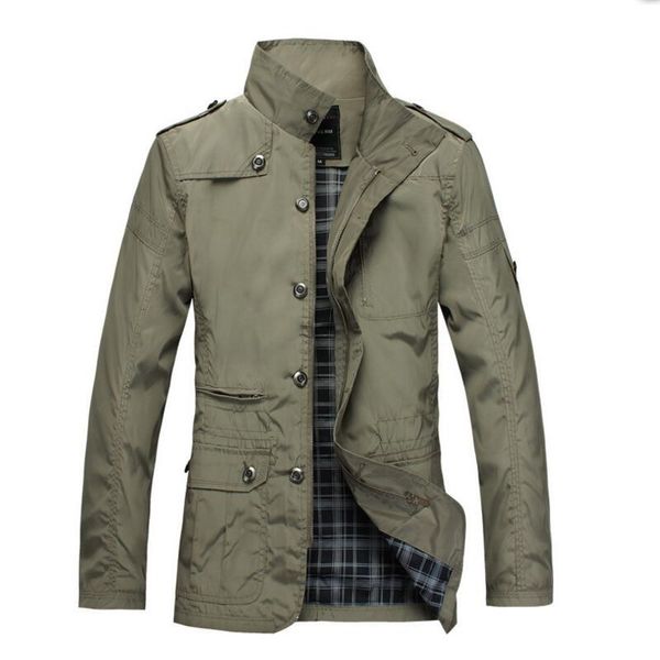 spring autumn men's stylish solid jackets button up basic stand long sleeve trench coat for fall winter black/khaki 5xl, Black;brown
spring autumn men's stylish solid jackets button up basic stand long sleeve trench coat for fall winter black/khaki 5xl, Black;brown