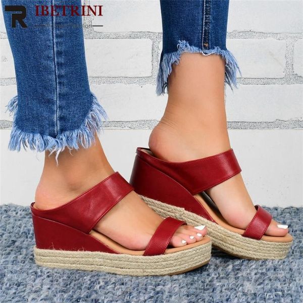 ribetrini retro women solid platform shoes women outdoor straw heel wedges slippers 2020 outdoor design slippers, Black
ribetrini retro women solid platform shoes women outdoor straw heel wedges slippers 2020 outdoor design slippers, Black