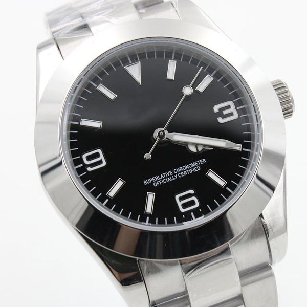 steel watch mechanical automatic stainless watches silver case black around blue markers 369 lume 39mm bezel minute dial mens 214270 hplth, Slivery;brown
steel watch mechanical automatic stainless watches silver case black around blue markers 369 lume 39mm bezel minute dial mens 214270 hplth, Slivery;brown