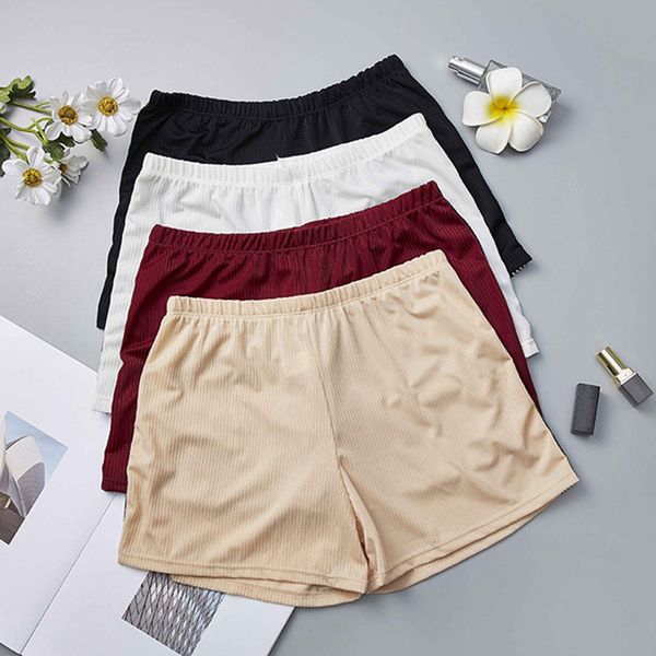 women solid color elastic comfy soft female pants short tights seamless under safety shorts 2019 new boxer femme plus size, Black;pink
women solid color elastic comfy soft female pants short tights seamless under safety shorts 2019 new boxer femme plus size, Black;pink