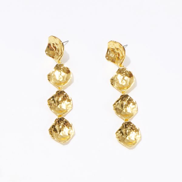 komi fashion creative gold long section irregular geometry dangle earrings simple quadrilateral bump earrings female k1119, Silver
komi fashion creative gold long section irregular geometry dangle earrings simple quadrilateral bump earrings female k1119, Silver