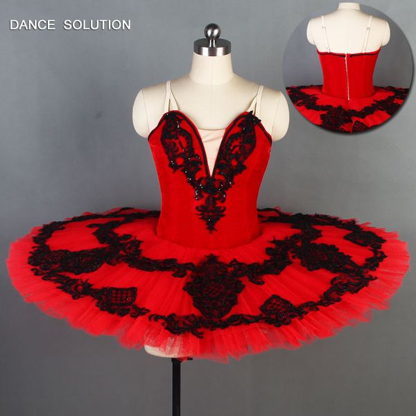 spinish red professional ballet tutu for women,pancake tutu performance recital concert competition ballet stage costume, Black;red
spinish red professional ballet tutu for women,pancake tutu performance recital concert competition ballet stage costume, Black;red