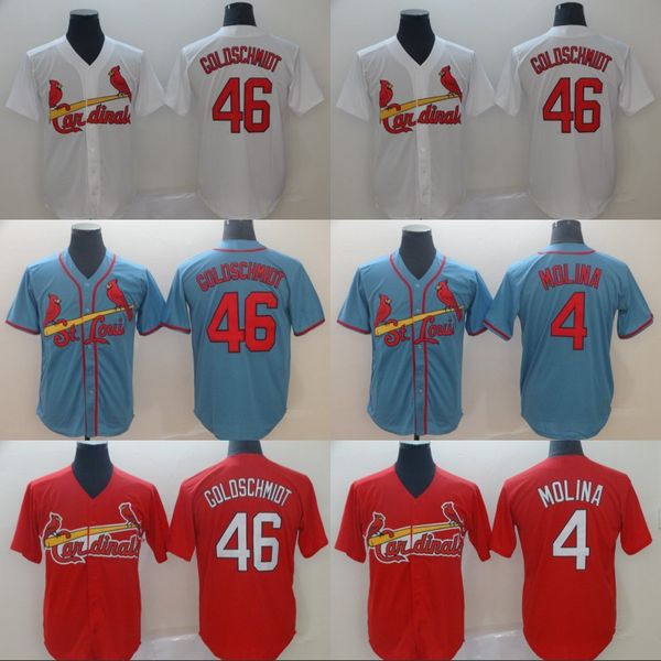 Mens St. Louis Jersey 48 Harrison Bader 4 Yadier Molina 46 Paul Goldschmidt All Stitched Cardinals Baseball Jerseys Cheap Fast Shipping
Mens St. Louis Jersey 48 Harrison Bader 4 Yadier Molina 46 Paul Goldschmidt All Stitched Cardinals Baseball Jerseys Cheap Fast Shipping