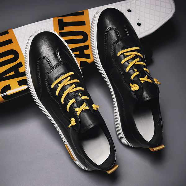 men shoes summer men leather casual shoes youth fresh color lightweight hiking outdoor footwear zapatos de hombre simple flats, Black
men shoes summer men leather casual shoes youth fresh color lightweight hiking outdoor footwear zapatos de hombre simple flats, Black