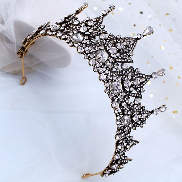 cc wedding jewelry crown tiara hairbands baroque style luxury engagement hair accessories for bride shine rhinestone stone xy318, Golden;white
cc wedding jewelry crown tiara hairbands baroque style luxury engagement hair accessories for bride shine rhinestone stone xy318, Golden;white