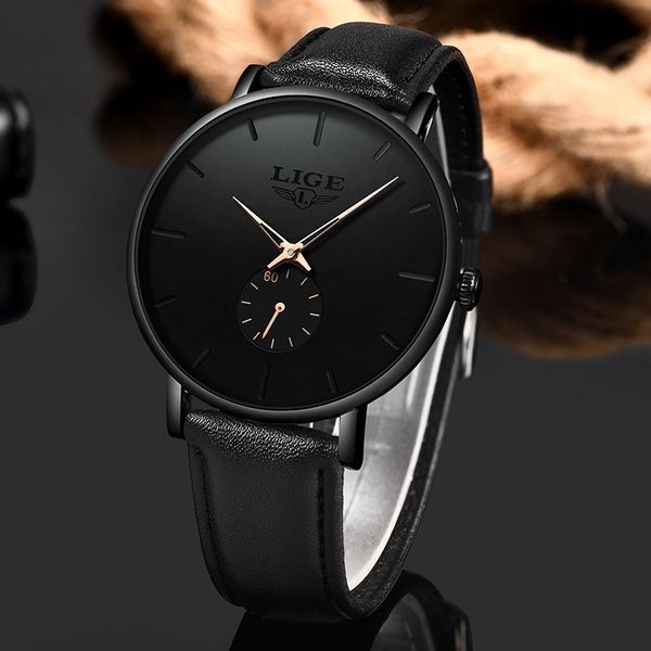 lige gift watch men fashion casual business watches men's waterproof quartz wristwatch black leather clock relogio masculino, Slivery;brown
lige gift watch men fashion casual business watches men's waterproof quartz wristwatch black leather clock relogio masculino, Slivery;brown