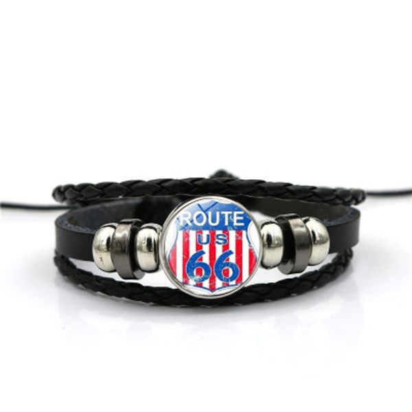 usa route 66 charm bracelets punk retro multilayer leather bracelets for men women customize cuff bangles jewelry gifts, Golden;silver
usa route 66 charm bracelets punk retro multilayer leather bracelets for men women customize cuff bangles jewelry gifts, Golden;silver
