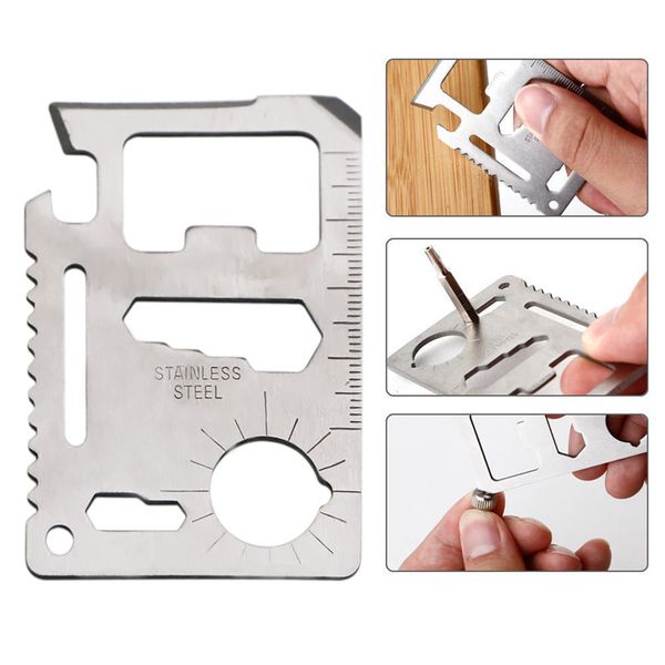11 in 1 multi purpose swiss knife for outdoor camping survival hunting military credit card knife sos pocket army edc tools
11 in 1 multi purpose swiss knife for outdoor camping survival hunting military credit card knife sos pocket army edc tools