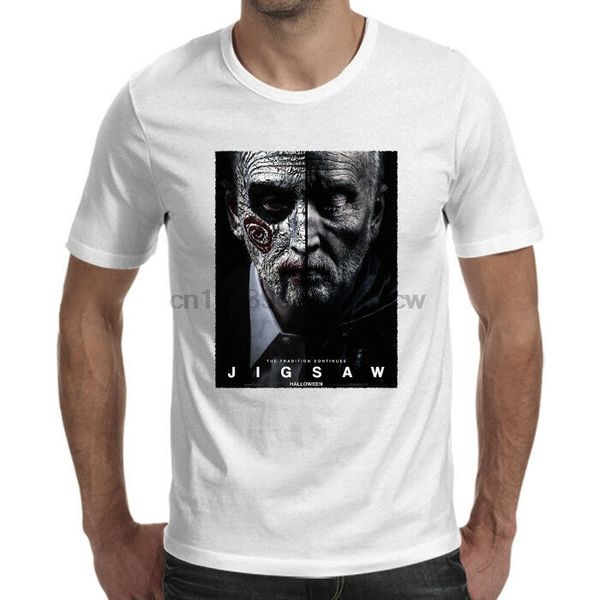 jigsaw 2017 tobin bell horror movie white t-shirt size s-5xl, White;black
jigsaw 2017 tobin bell horror movie white t-shirt size s-5xl, White;black
