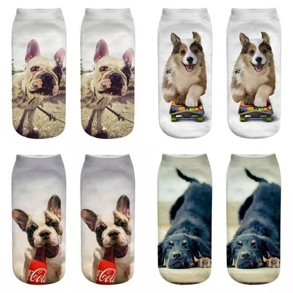 3d print dog socks for men women designer cartoon christmas pet dogs dachshund husky samoyed bulldog stretch slipper socks gift eur 35-44, Black;white
3d print dog socks for men women designer cartoon christmas pet dogs dachshund husky samoyed bulldog stretch slipper socks gift eur 35-44, Black;white