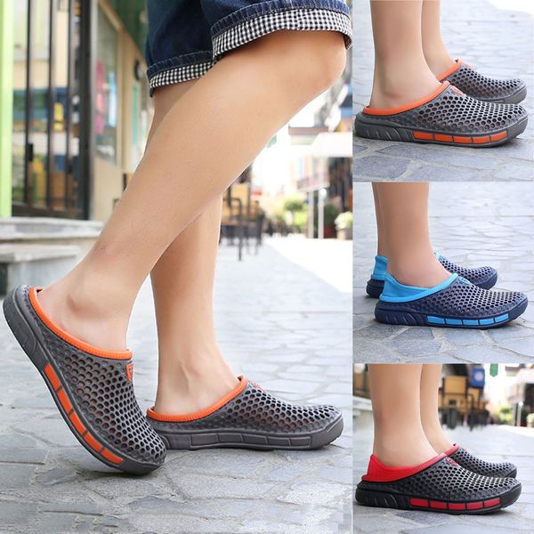 men shoes summer hollow slippers fashion outdoor breathable casual couple beach sandal flip flops shoes slippers #20, Black
men shoes summer hollow slippers fashion outdoor breathable casual couple beach sandal flip flops shoes slippers #20, Black