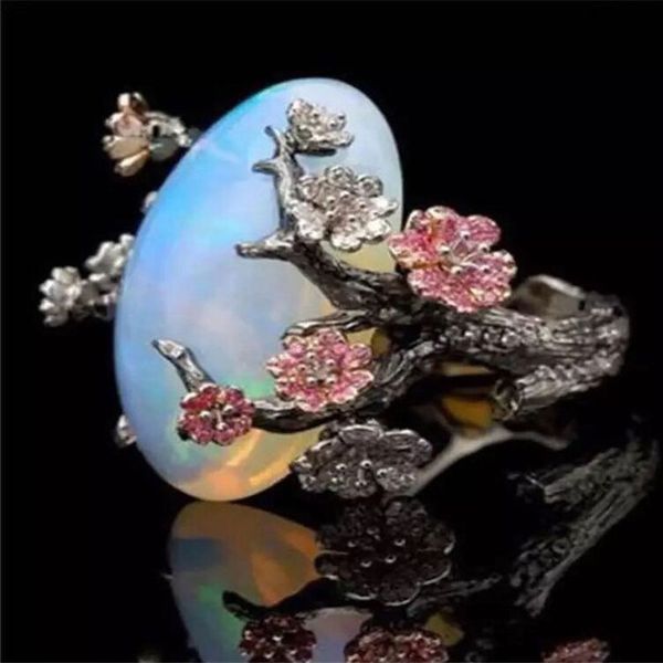 modyle 2019 new brand vintage black big egg shaped opal flower wedding engagement ring for woman dropshipping, Slivery;golden
modyle 2019 new brand vintage black big egg shaped opal flower wedding engagement ring for woman dropshipping, Slivery;golden