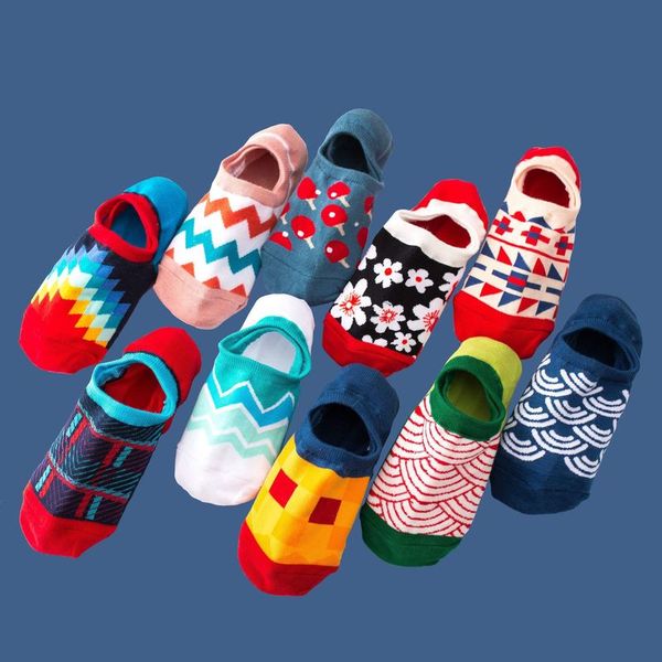 happy hipster casual creativity women/men floral geometry invisible socks summer combed cotton street skateboard funny socks, Black;white
happy hipster casual creativity women/men floral geometry invisible socks summer combed cotton street skateboard funny socks, Black;white