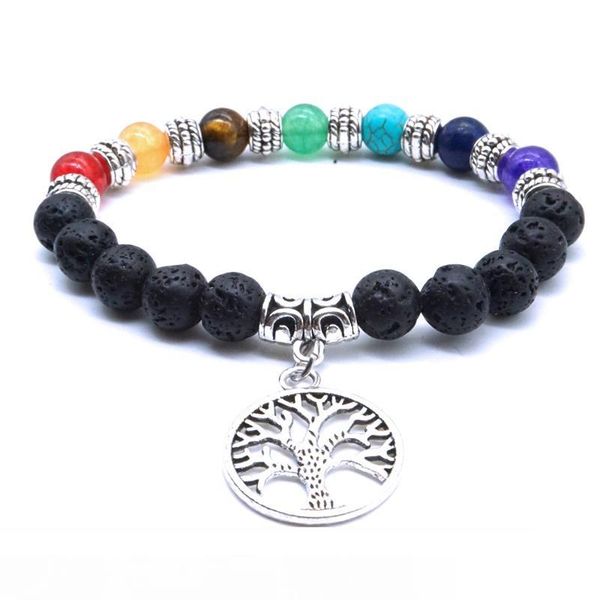 seven chakras tree of life 8mm black lava stone bracelet diy aromatherapy essential oil diffuser bracelet yoga jewelry
seven chakras tree of life 8mm black lava stone bracelet diy aromatherapy essential oil diffuser bracelet yoga jewelry