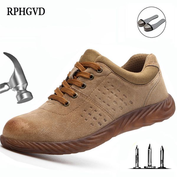labor insurance shoes men steel head anti-smash stab-resistant anti-slip electric welder beef tendon jelly bottom work shoes, Black
labor insurance shoes men steel head anti-smash stab-resistant anti-slip electric welder beef tendon jelly bottom work shoes, Black