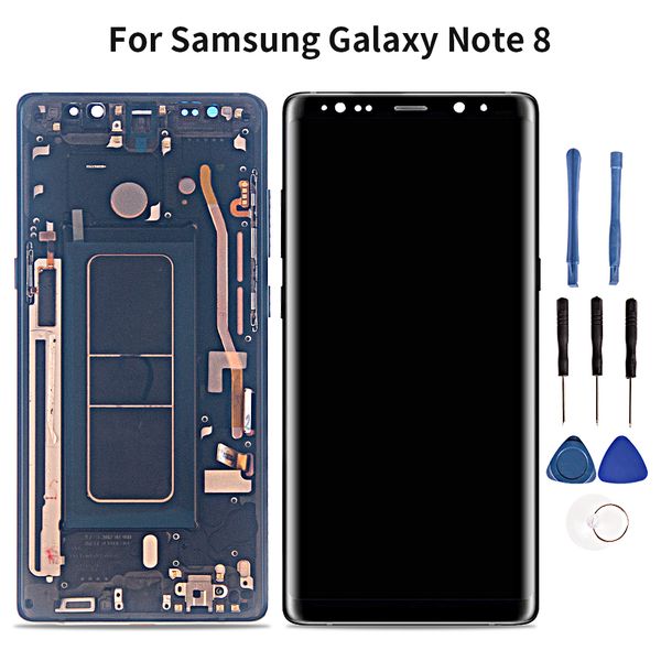 6,3" ЖК-дисплей для Samsung Galaxy Note 8 / N950 Замена сенсорного экрана Запчасти для для Samsung No
6,3" ЖК-дисплей для Samsung Galaxy Note 8 / N950 Замена сенсорного экрана Запчасти для для Samsung No