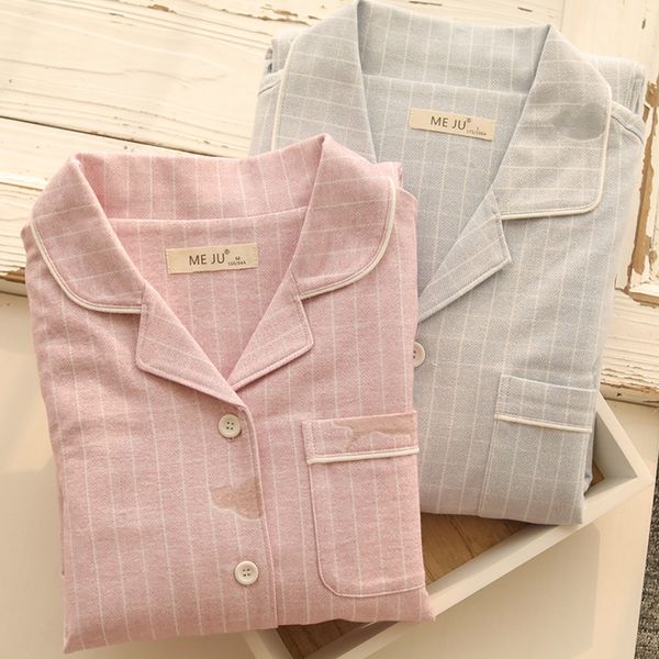 autumn and winter new products brushed cotton flannel pajamas long-sleeve suit couples stripes home wear two-piece set, Black;red
autumn and winter new products brushed cotton flannel pajamas long-sleeve suit couples stripes home wear two-piece set, Black;red