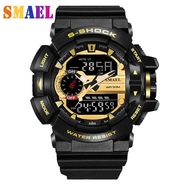 2019 new brand fashion sport watch men g style waterproof sports watches s- men's quartz led digital watch, Slivery;brown
2019 new brand fashion sport watch men g style waterproof sports watches s- men's quartz led digital watch, Slivery;brown
