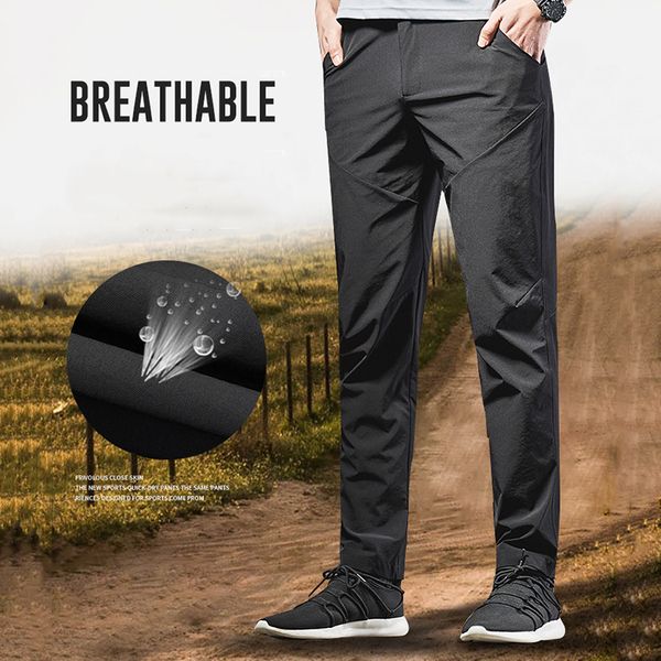 men outdoor casual breathable sports pants quick dry wear-resistant stretch climbing pants running riding hiking trousers, Black;green
men outdoor casual breathable sports pants quick dry wear-resistant stretch climbing pants running riding hiking trousers, Black;green