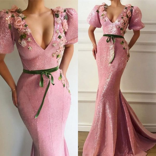 2020 plus size pink sequin arabic african prom dresses long mermaid muslim evening gowns, Black
2020 plus size pink sequin arabic african prom dresses long mermaid muslim evening gowns, Black