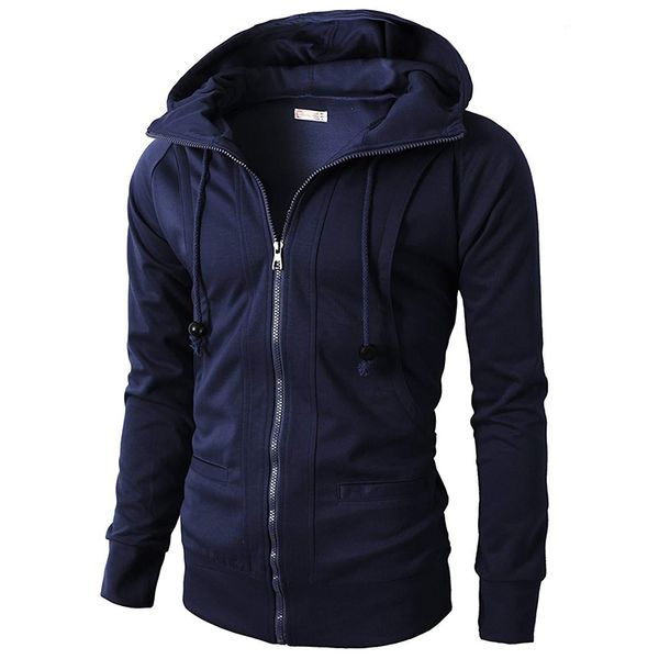 men hoodies jacket autumn spring zipper fitness hooded men's sweatshirt casual male solid color thin outerwear clothing my042, Black
men hoodies jacket autumn spring zipper fitness hooded men's sweatshirt casual male solid color thin outerwear clothing my042, Black