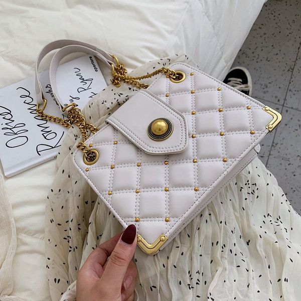 women's bag 2020 new style shoulder bag pu handbag square sling diamond plaid messenger
women's bag 2020 new style shoulder bag pu handbag square sling diamond plaid messenger