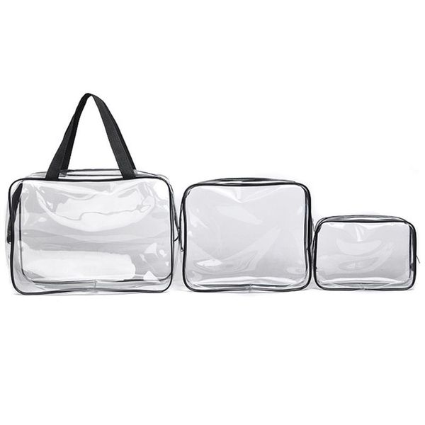 travel transparent cosmetic bag pvc women zipper clear makeup bags case make up organizer storage potable handbag toiletry bag
travel transparent cosmetic bag pvc women zipper clear makeup bags case make up organizer storage potable handbag toiletry bag
