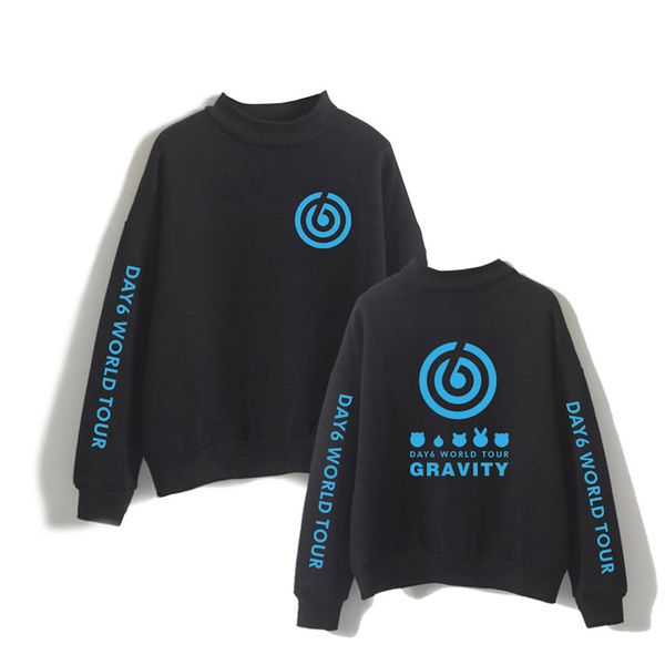new fashion kpop day6 sweatshirts world tour gravity high collar hoodies men women capless sweatshirt high collar pullovers, Black
new fashion kpop day6 sweatshirts world tour gravity high collar hoodies men women capless sweatshirt high collar pullovers, Black