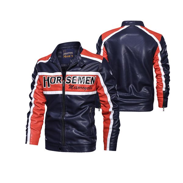 2020 winter men pu leather jackets bomber jacket cool autumn racing motorcycle fleece coat male slim pilot strip, Black;brown
2020 winter men pu leather jackets bomber jacket cool autumn racing motorcycle fleece coat male slim pilot strip, Black;brown