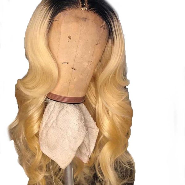1b 613 blonde ombre color remy brazilian wavy wig pre plucked glueless lace front human hair wigs for black women
1b 613 blonde ombre color remy brazilian wavy wig pre plucked glueless lace front human hair wigs for black women