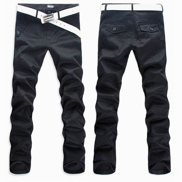 business men's casual pants straight solid-color pure cotton zipper low-waist trousers slim soft comfortable mens pants simple, Black
business men's casual pants straight solid-color pure cotton zipper low-waist trousers slim soft comfortable mens pants simple, Black