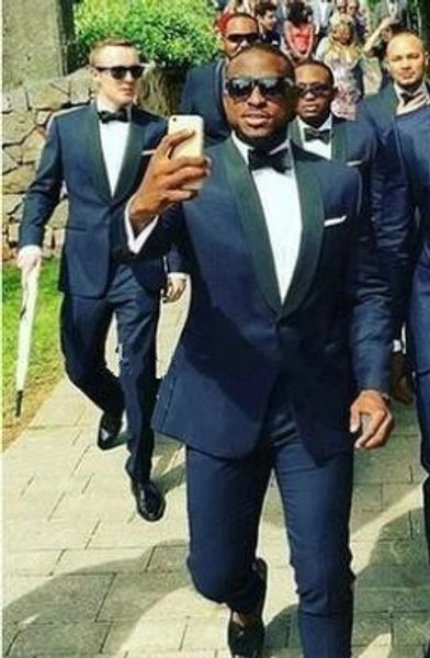 one button navy blue wedding groom tuxedos shawl lapel groomsmen mens dinner blazer suits (jacket+pants+tie) 256, Black;gray
one button navy blue wedding groom tuxedos shawl lapel groomsmen mens dinner blazer suits (jacket+pants+tie) 256, Black;gray